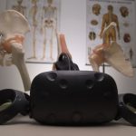 VR Therapy - black corded device on table top