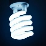 Energy Saving - White Cfl Bulb