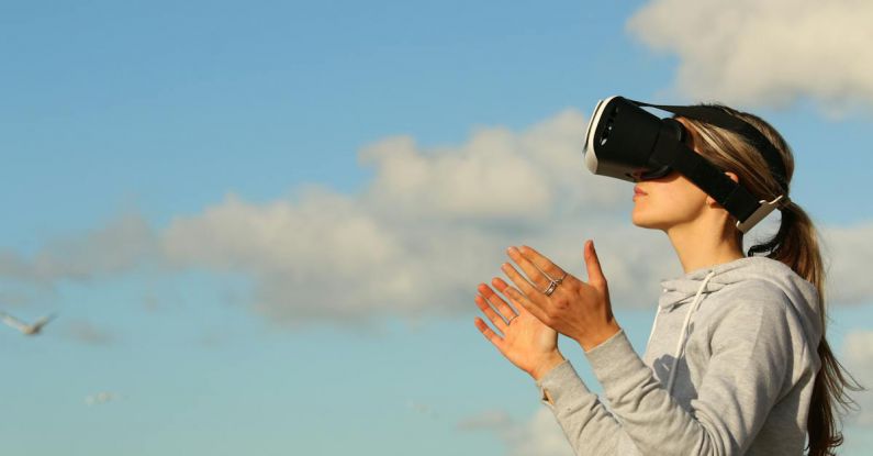 VR Limitations - Woman Using Vr Goggles Outdoors