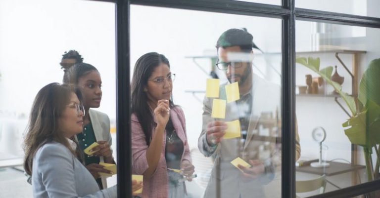 AR Job Training - A Group of Business People in a Meeting