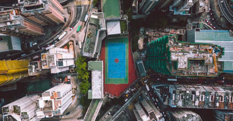 Drones Cityscape - Bird's Eye View Of City During Daytime