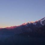 Moon Base - Snow Capped Mountain during Golden Hour