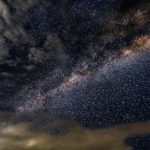 Space Weather - Stars and Clouds at Nighttime