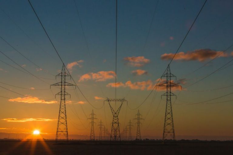 Solar Wind Energy - photo of truss towers